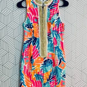 NWT Lilly Pulitzer Summer Shift Dress Women's 00